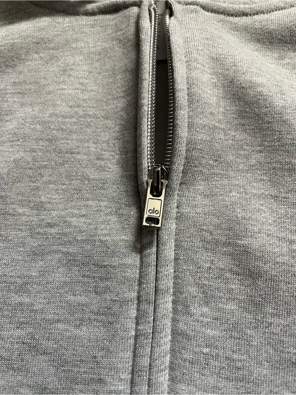 ALO Yoga Men's Full-Zip Grey Hoodie Sweatshirt - All Sizes XS - XL - Picture 4 of 8